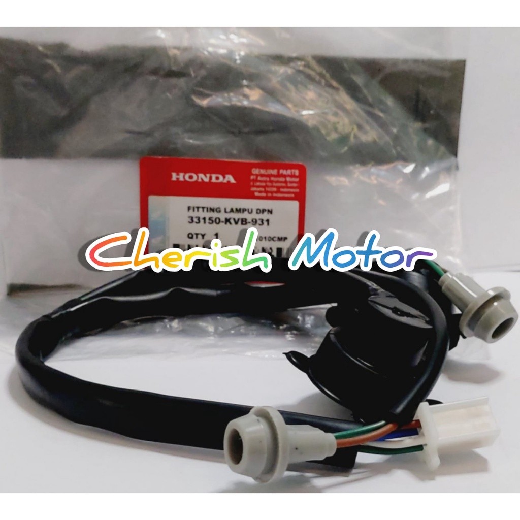 FITING FITTING SOCKET LAMPU DEPAN DPN VARIO 110 KARBU KVB