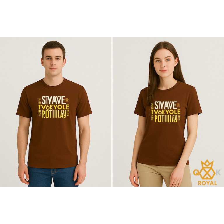 Q&K Royal - Kaos Distro Premium Original Quotes - PD35