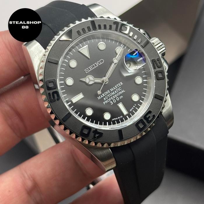 Seiko YachtMaster Silver NH35