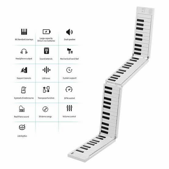 MIDIPLUS FP88 PORTABLE FOLDING PIANO