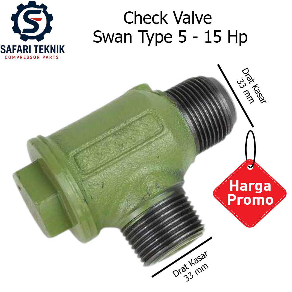 Check Valve Kompresor Swan 5 hp sampai 15 hp