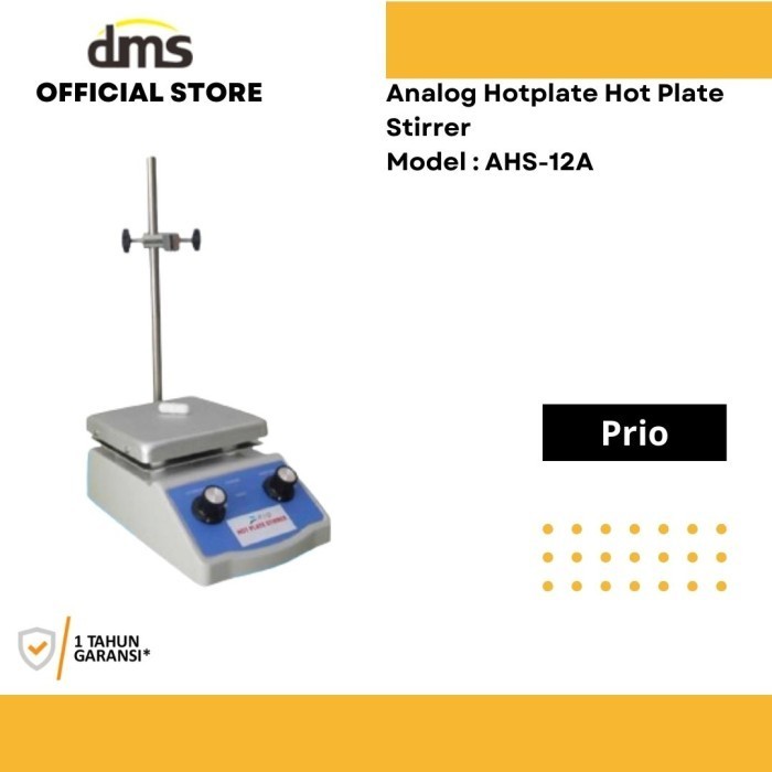 PRIO - Analog Hotplate Hot Plate Stirrer Alat Lab Laboratorium