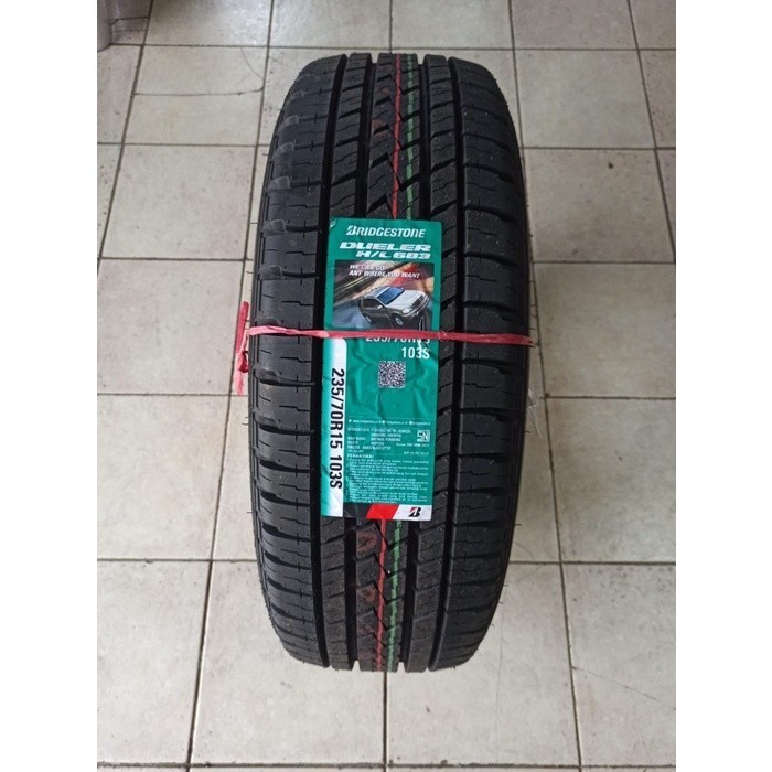 TERBAIK - Bridgestone Deuler HL D683 235/70 R15 Ban Mobil TAFT