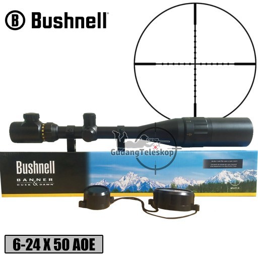 Grande magazzino NEW TELESKOP BUSHNELL 6-24X50AOEG LENSA JERNIH TAHAN GETARAN