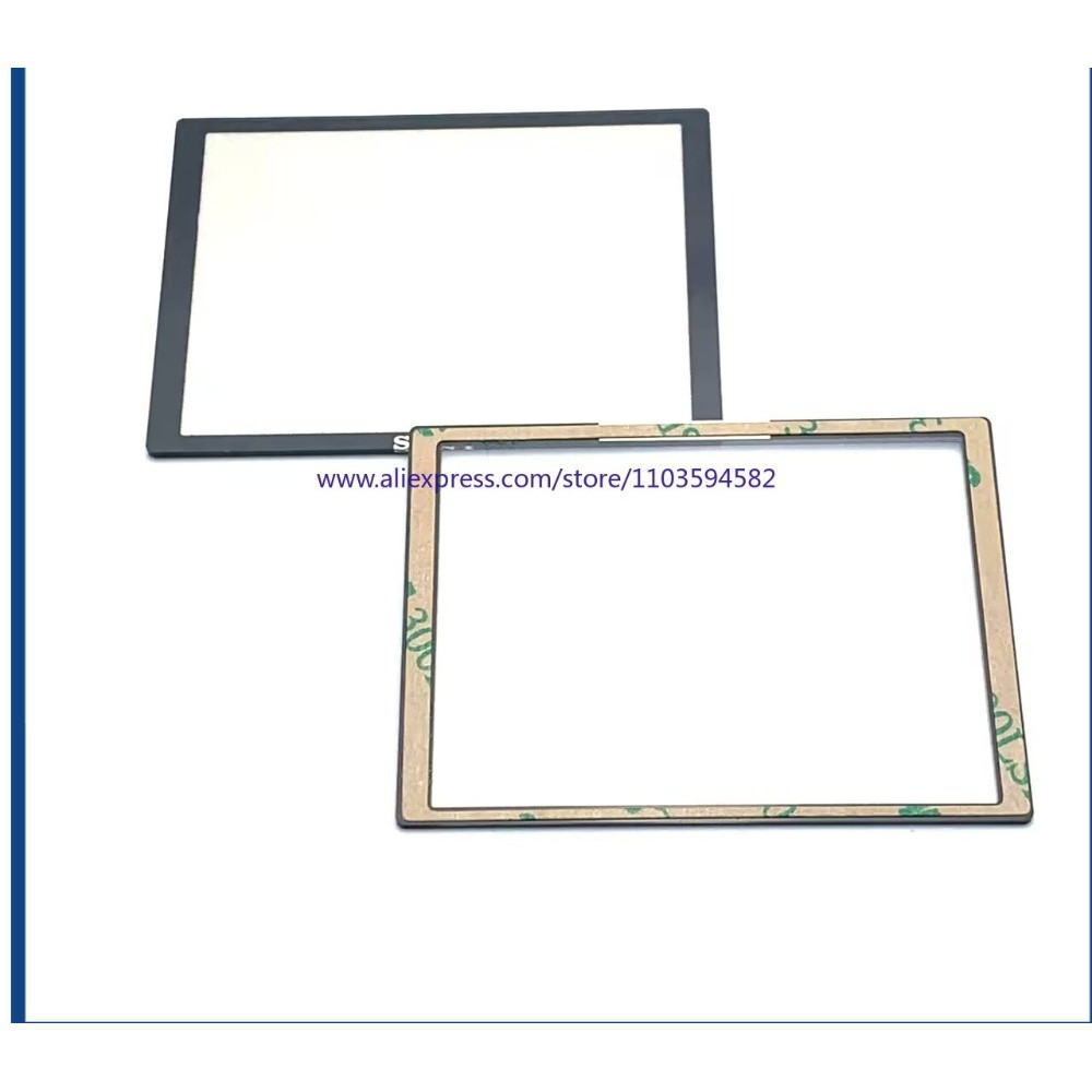 NENew Outer LCD Screen Display Window Glass Protecor for Sony DSC-HX50V HX60V HX50 HX60 + Tape Camer