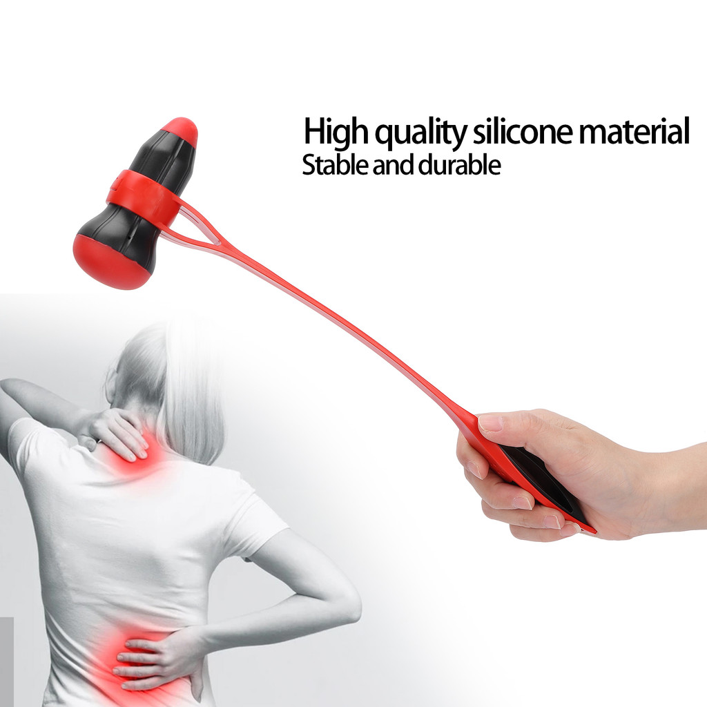 Hammer Stick Multi‑functional Silicone Hammer Stick Elastic Full Body Massage Stick Body Stress Reli
