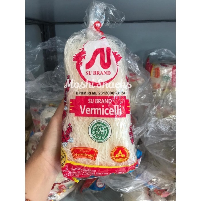 Soun Naga SU Brand 250gr Halal / Sohun Naga Liong Asli / Vermicelli