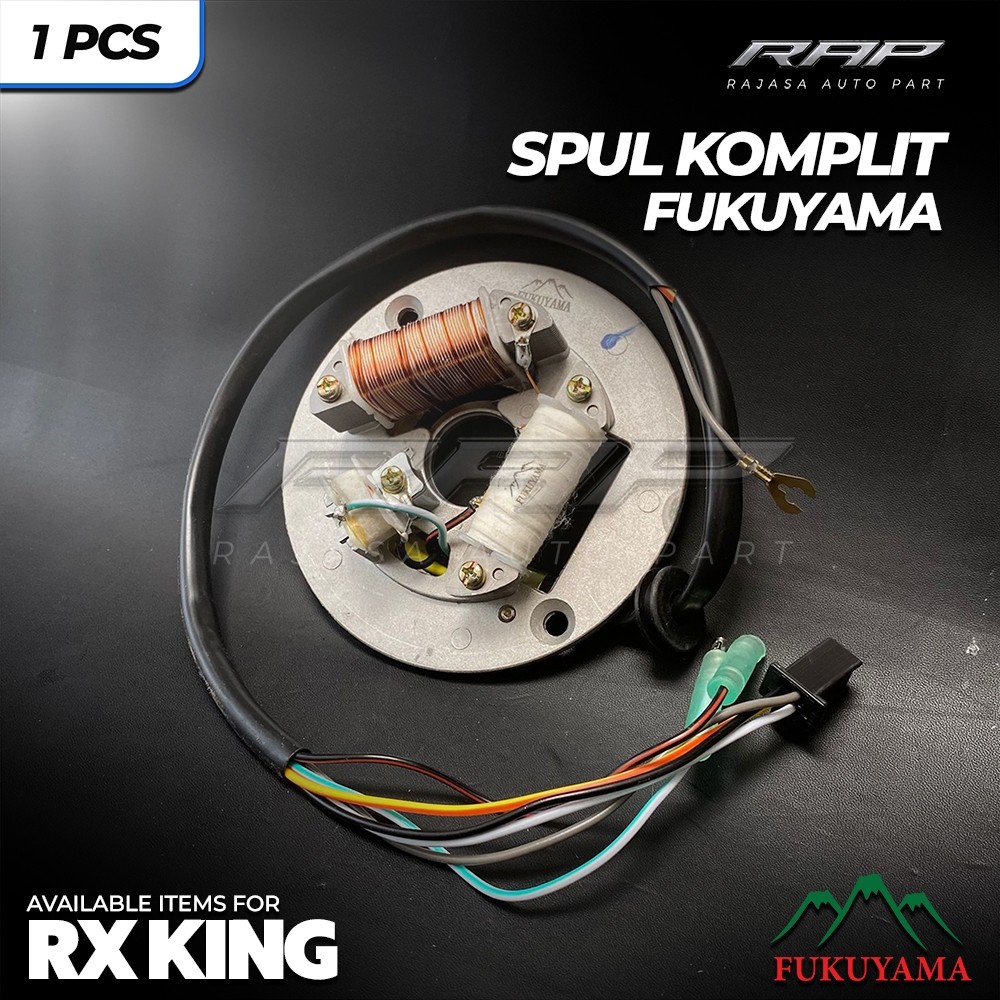 SPOL RX KING/SPUL PENGAPIAN RXK KOMPLIT RX-KING NEW/RX KING COBRA TAIWAN FUKUYAMA