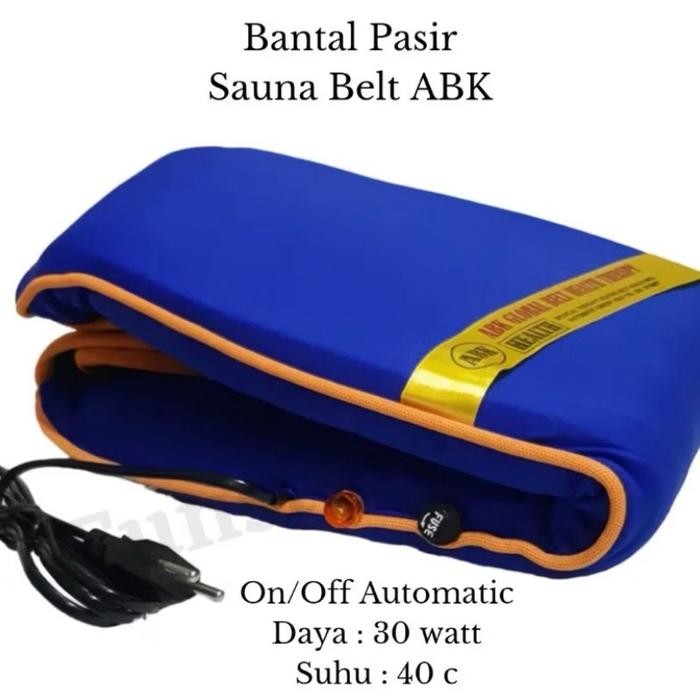 ￼Bantal Abk Pemanas Kesehatan Sauna Belt Abk/Bantal Panas Terapi Penghangat Tubuh