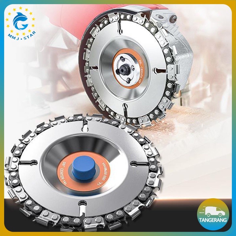 【4 inch】Mata Gerinda Chainsaw/Mata Gergaji Gerinda Kayu/Bilah Gergaji Slotting/Wood Carving Disc