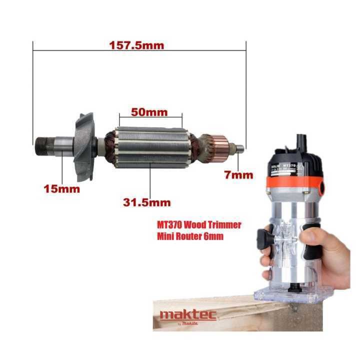ARMATURE PROFIL MAKTEC MT 370 ANGKER