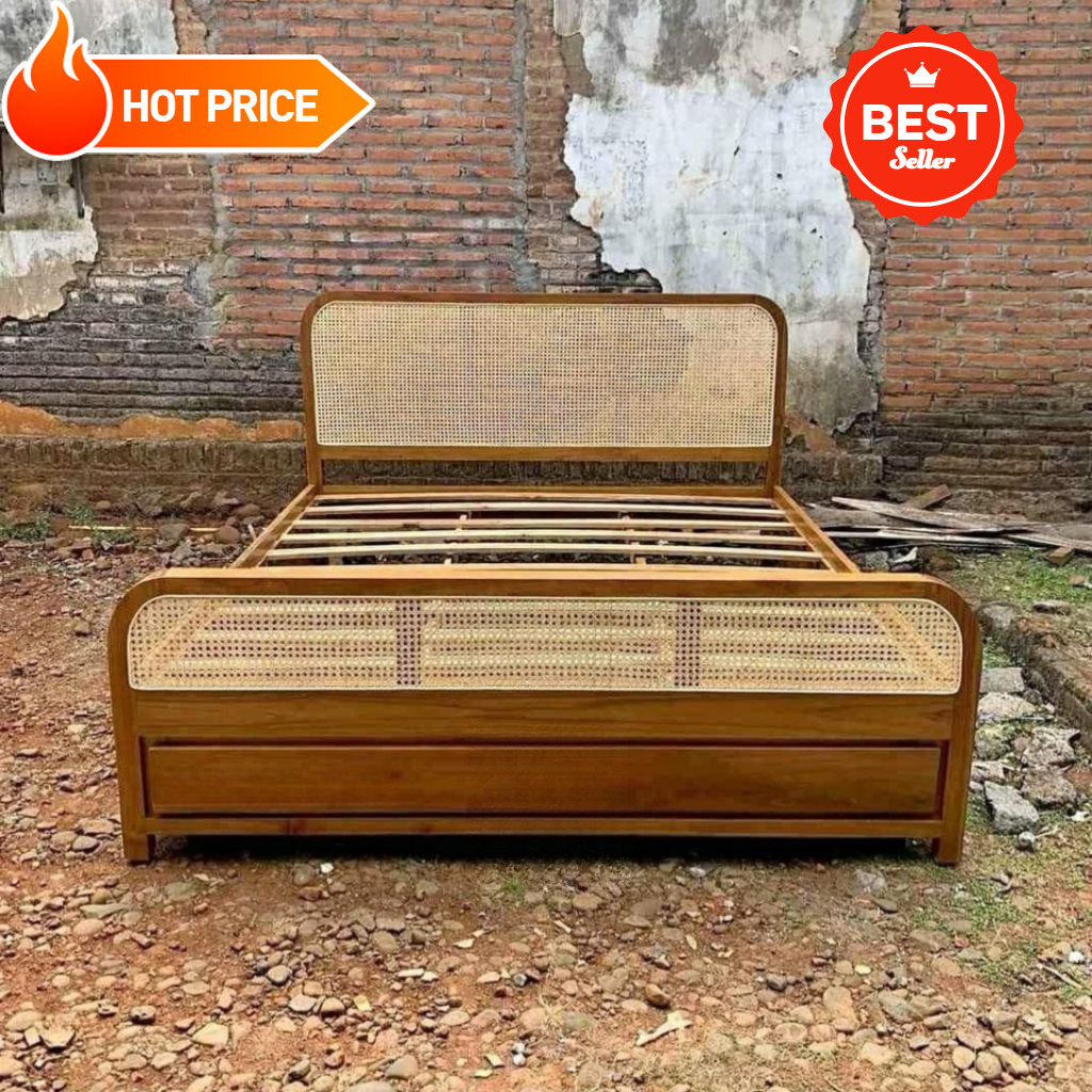 tempat tidur minimalis kayu jati dipan tempat tidur minimalis kayu jati, bed frem minimalis kayu jat