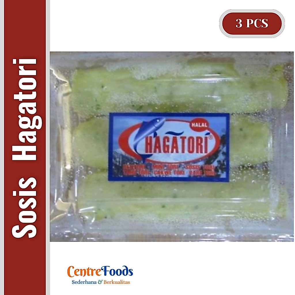 Sosis Solo Ikan Gulung - Fish Roll Sausage HAGATORI | Isi 3 Pcs - 300gr [ Harga Per BKS ]
