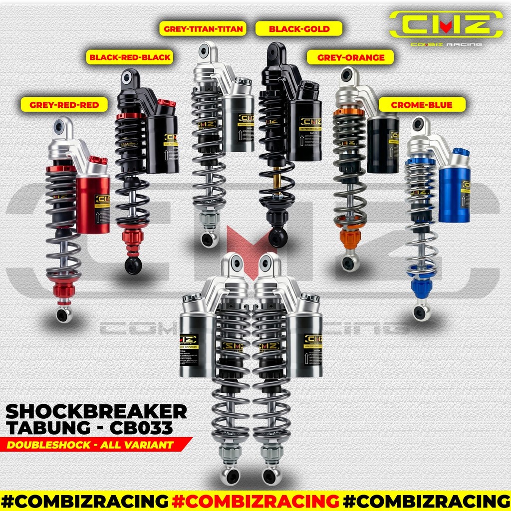 CMZ 033 - Shockbreaker Shock Shok Sok Skok Belakang Universal Motor Matic Bebek Sport Mio Beat Scoop