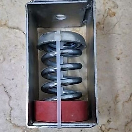 spring mounting gantung local , untuk 150 - 200kg/ titik