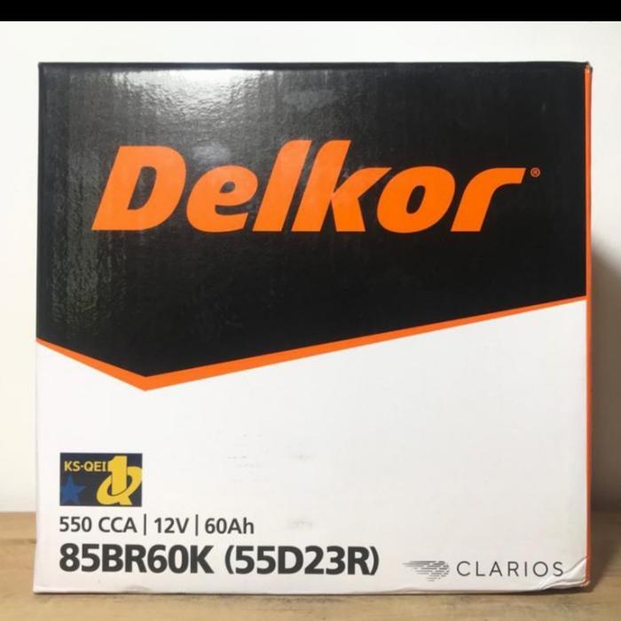 AKI BATERAI KERONG MOBIL DELKOR MF 55D23R/85BR60K CAMRY HYBRID DODGE