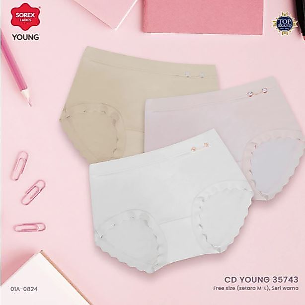 Sorex Young Celana Dalam Remaja Anak Wanita Midi CD 35743