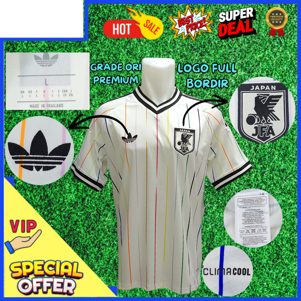 Jersey Jepang Piala Dunia 2026 Terbaru / Jersey Baju Bola Jepang Away 2026 Terbaru Premium