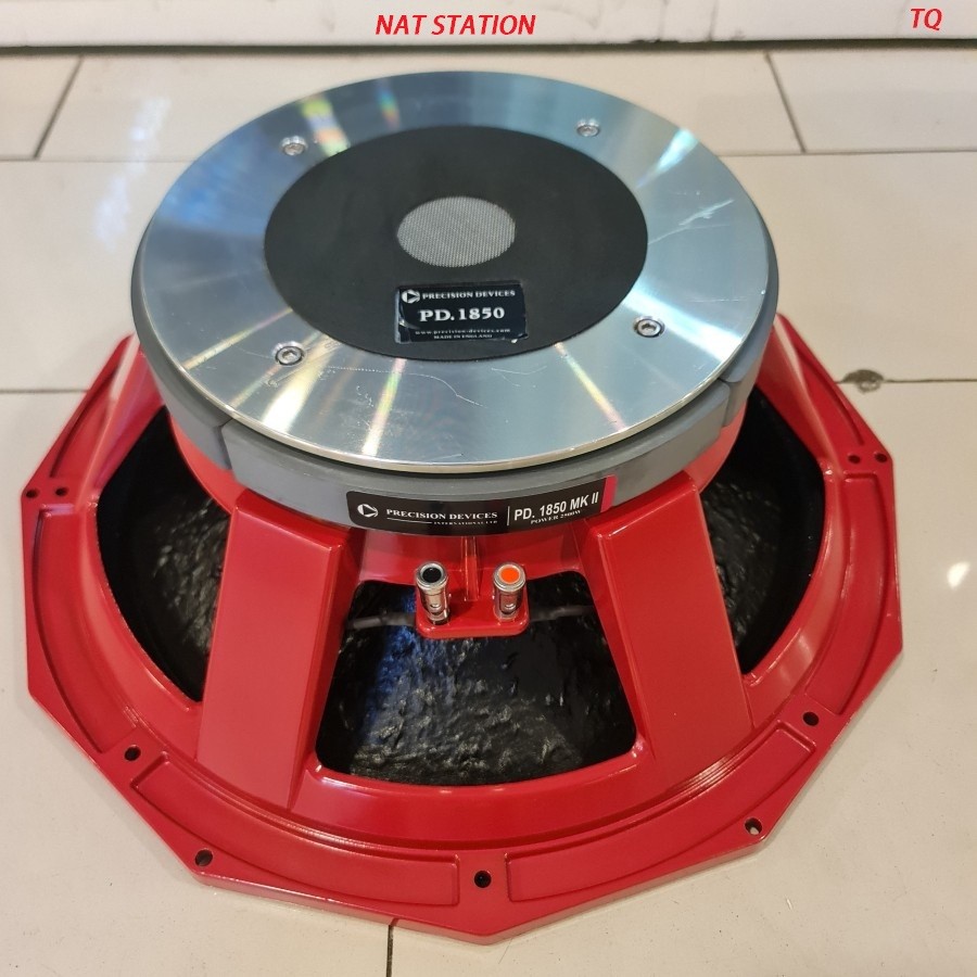 SPEAKER KOMPONEN PRECISION DEVICES PD 1850 / PD1850 18  KOMPONEN LOW / COIL 5  / 2000 WATT/ SPECIAL 