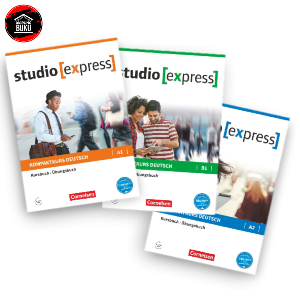 STUDIO EXPRESS KOMPAKTKURS DEUTSCH KURSBUCH UBUNGSBUCH A1 A1 B1