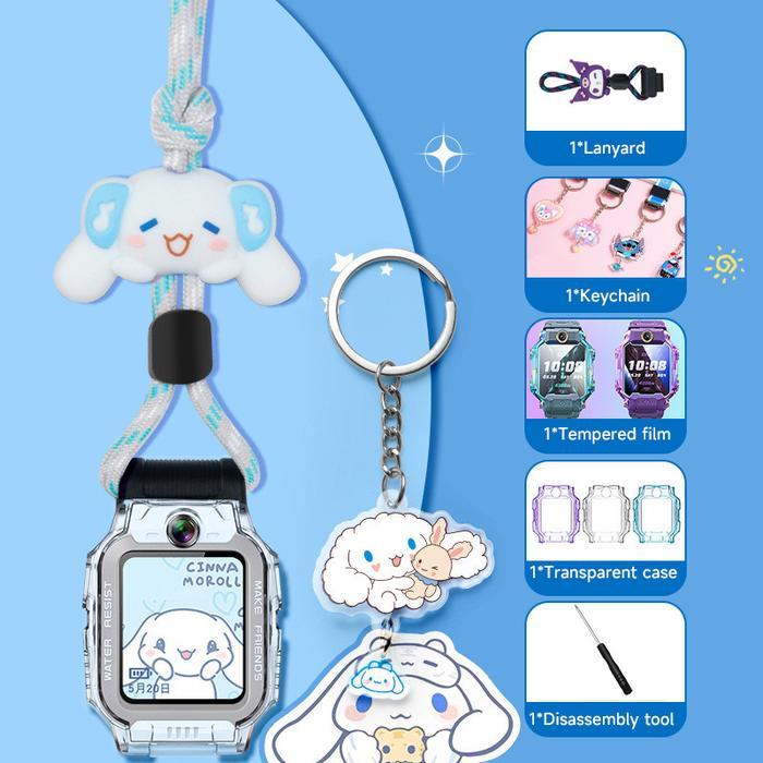 Best Seller Tali Leher Anti-Hilang untuk imoo Watch Z1/Z6/Z7 - Dilengkapi Casing & Film Pelindung, C