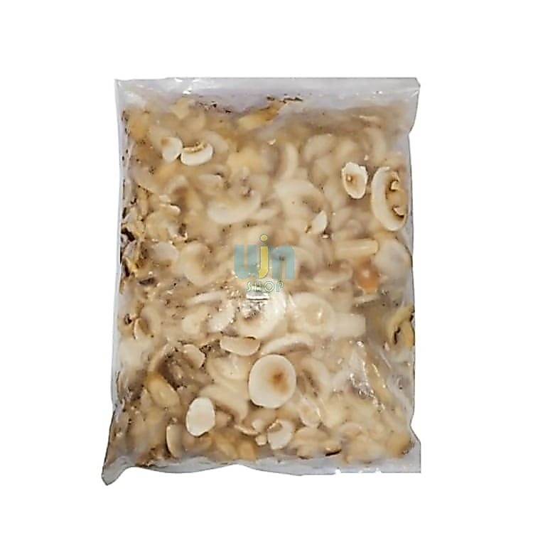 KK Jamur Kancing Iris Frozen 1kg | Champignon Slice