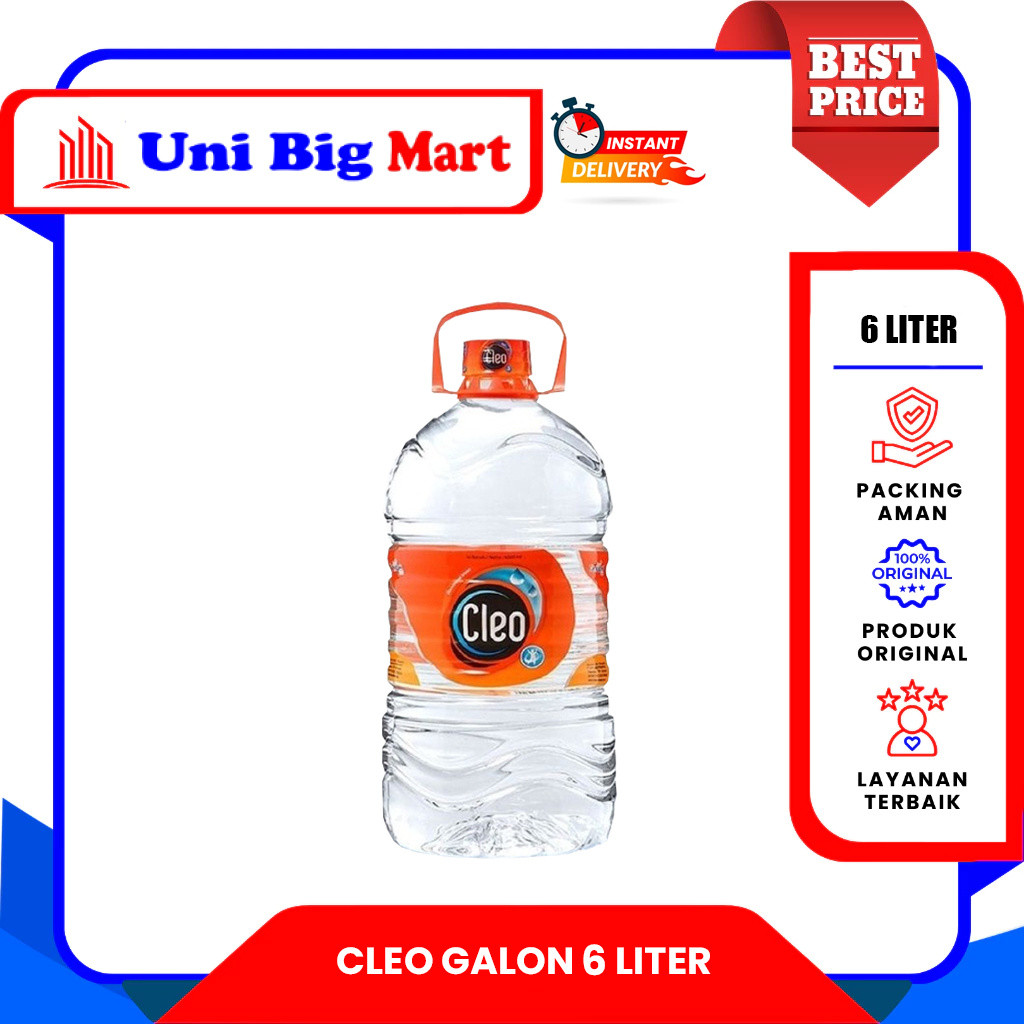 CLEO AIR MINUM GALON KECIL - 5 Liter