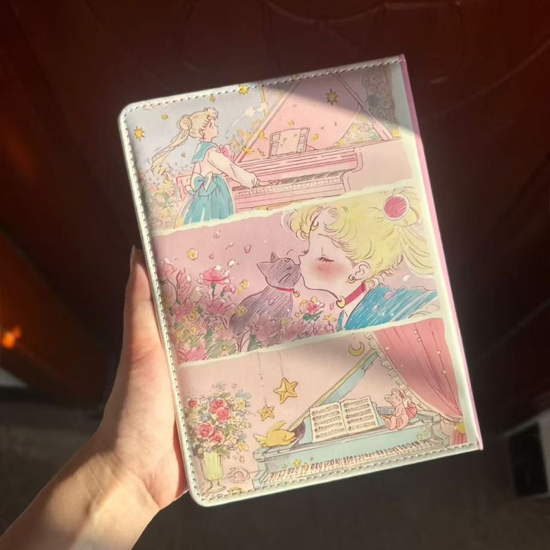 Buku Catatan Halaman Berwarna Kulit Manis untuk Gadis Cantik di Musim Semi