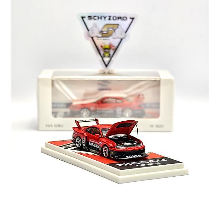 Supcar Lbwk Nissan Silvia S15 #5 Lb Super Silhouette Open Hood Limited Edition Red Terbaru 