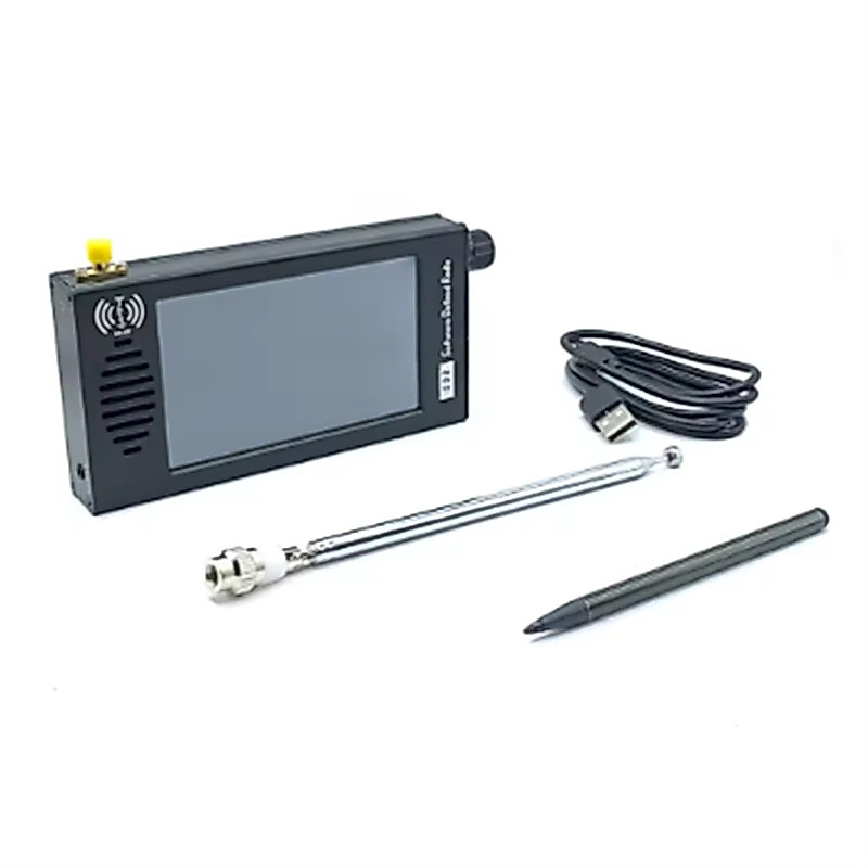 ABGI-4.3 Inch IPS LCD Rechargeable SDR Radio SDR Radio MW SSB CW HAM Radio Digital Demodulation