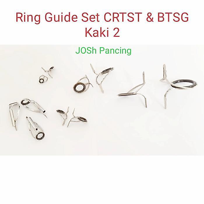 Terlaris Ring Guide set mamarit kaki 2 marit joran laut spare part cincin Gratis Ongkir