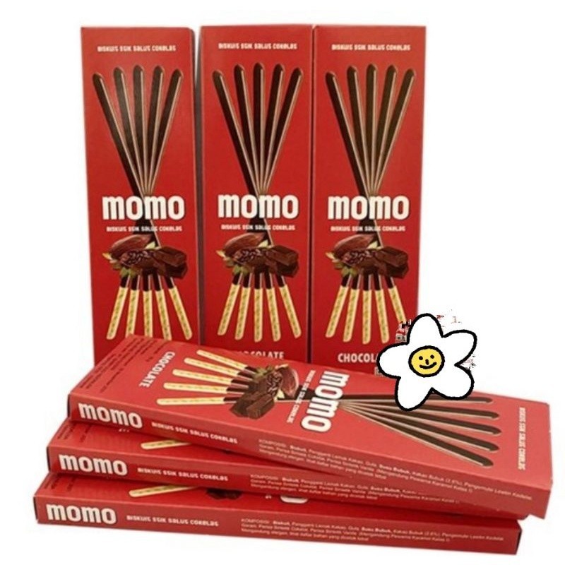 

Momo Coklat Stick ( isi 12 pcs @18gr )
