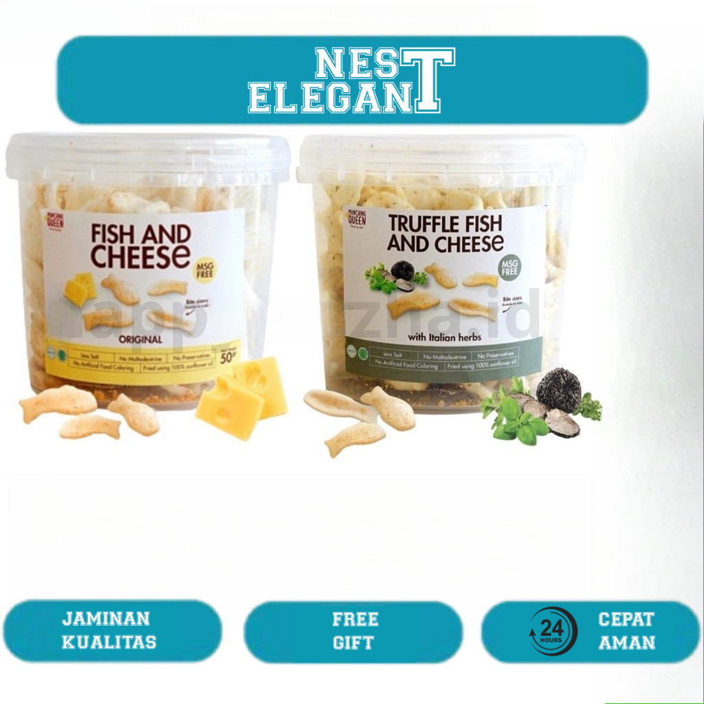 

Munching Queen Truffle Fish and Cheese & Original 1Tahun+