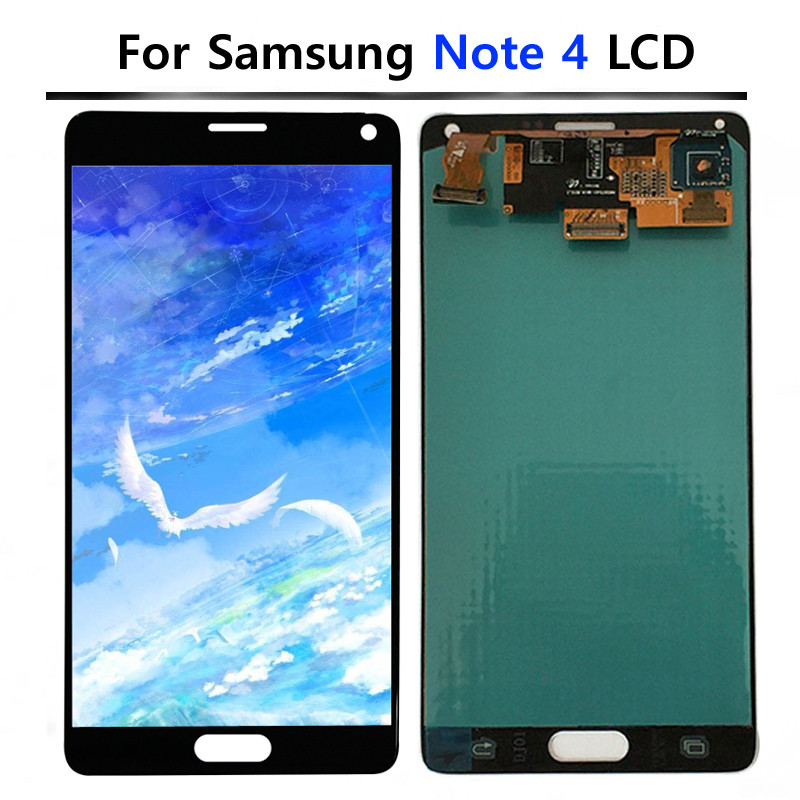 5.7 Inch Note4 LCD Screen For Samsung Galaxy Note 4 LCD N910 N910C N910A N910F LCD Display Touch Scr