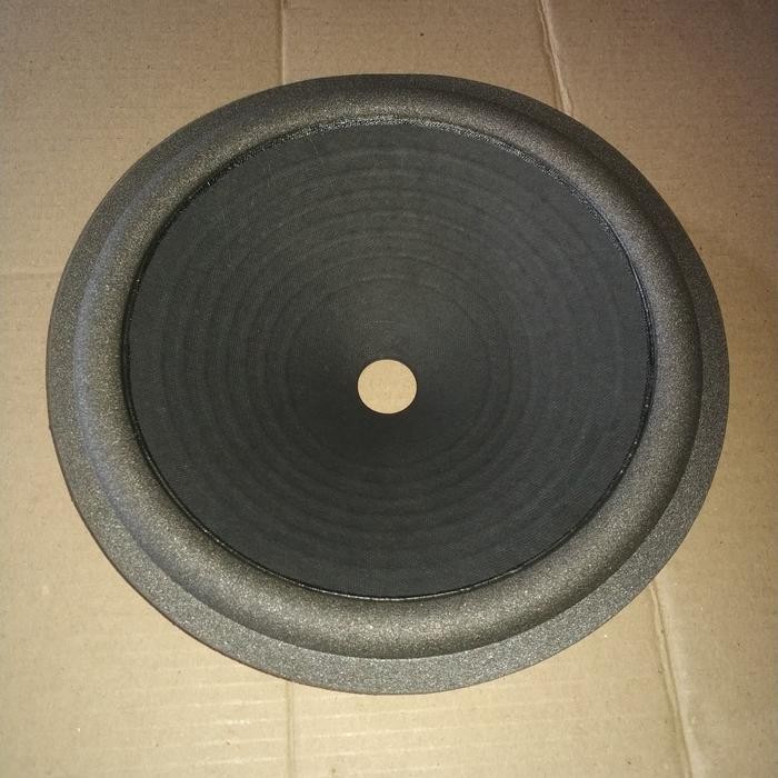 (BACA DESKRIPSI) Daun dan spon woofer 10 inch / daun speaker woofer 10 inch - lubang 36