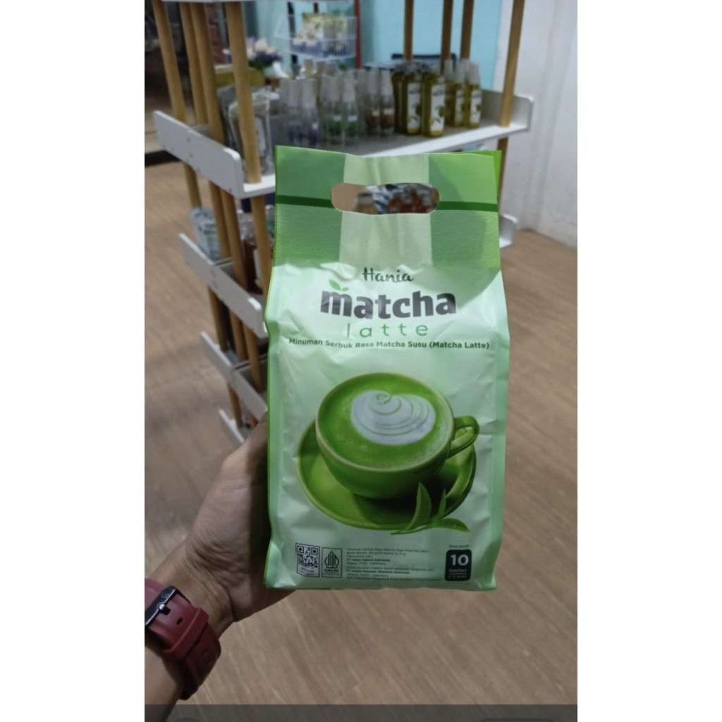

Hania Matcha Latte | Minuman Matcha Sachet | Matcha Susu | Minuman Serbuk