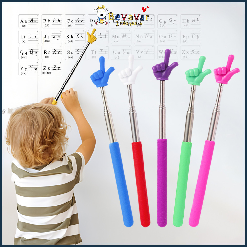 

Tongkat Penunjuk Papan Tulis/Teleskopik Pointer Untuk Mengajar 68CM