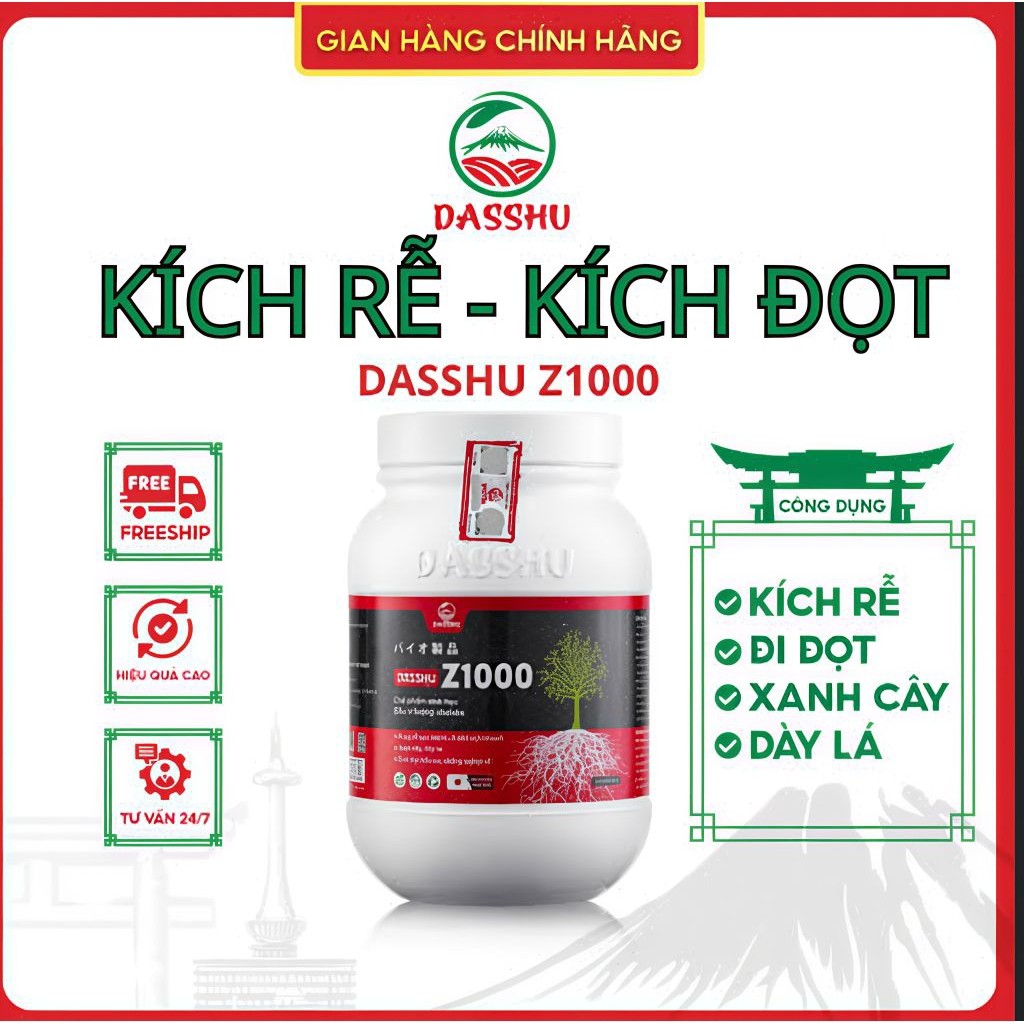 1KG - DASSHU Z1000 PUPUK IMPORT JAPAN - STIMULUS PERTUMBUHAN AKAR DAN BUAH