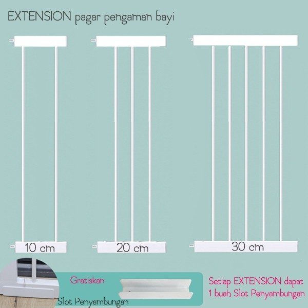 RW156 Extension Pagar Pengaman Bayi Anak/Pagar Pintu Tangga