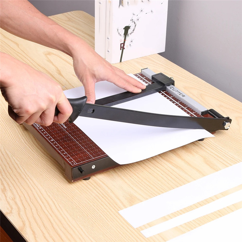 

Professional Paper Card Trimmer Guillotine DIY Scrapbook Photo Cutter Portable Trimmer