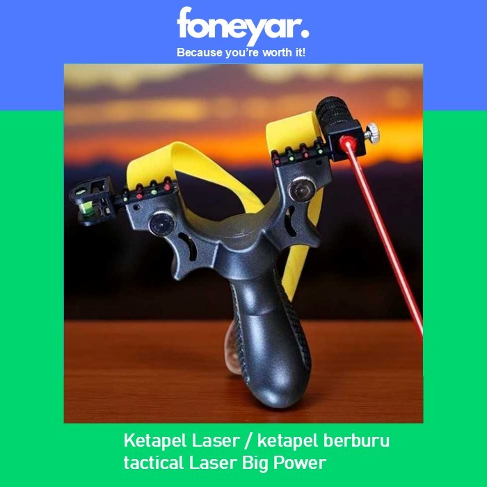 Ketapel Laser / ketapel berburu tactical Laser Big Power