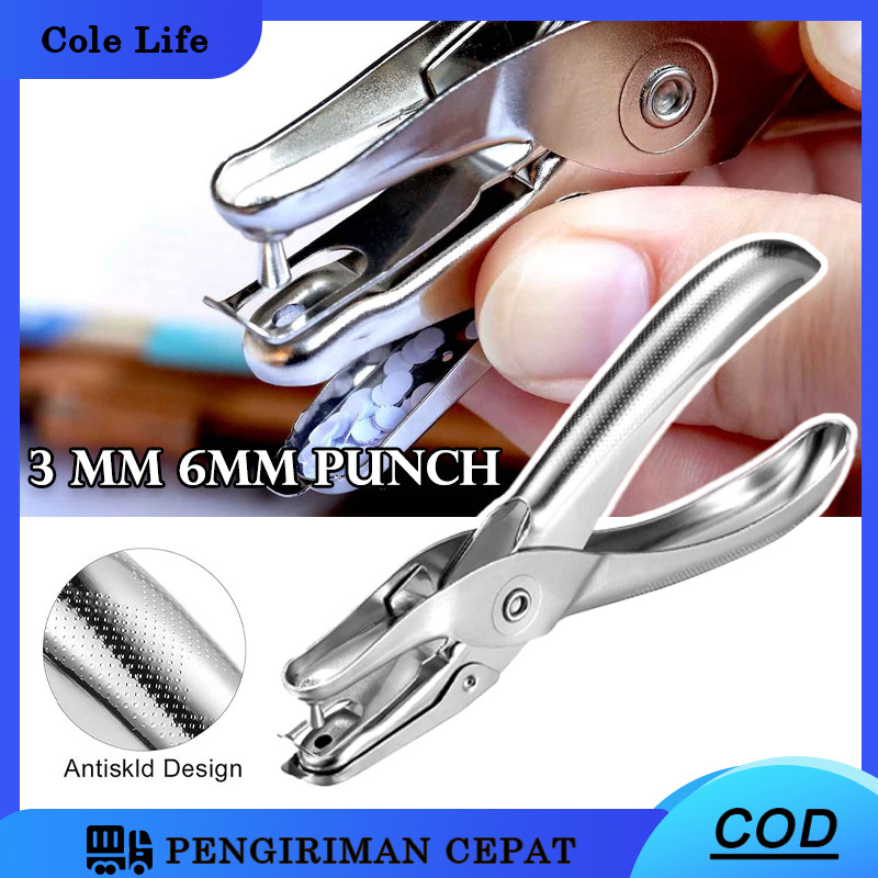 

3MM 6MM Pembolong Kertas /Etona ONE HOLE PUNCH Cocok Buat Hang Tag ONE HOLE HANG TAG PUNCHER CIRCLE