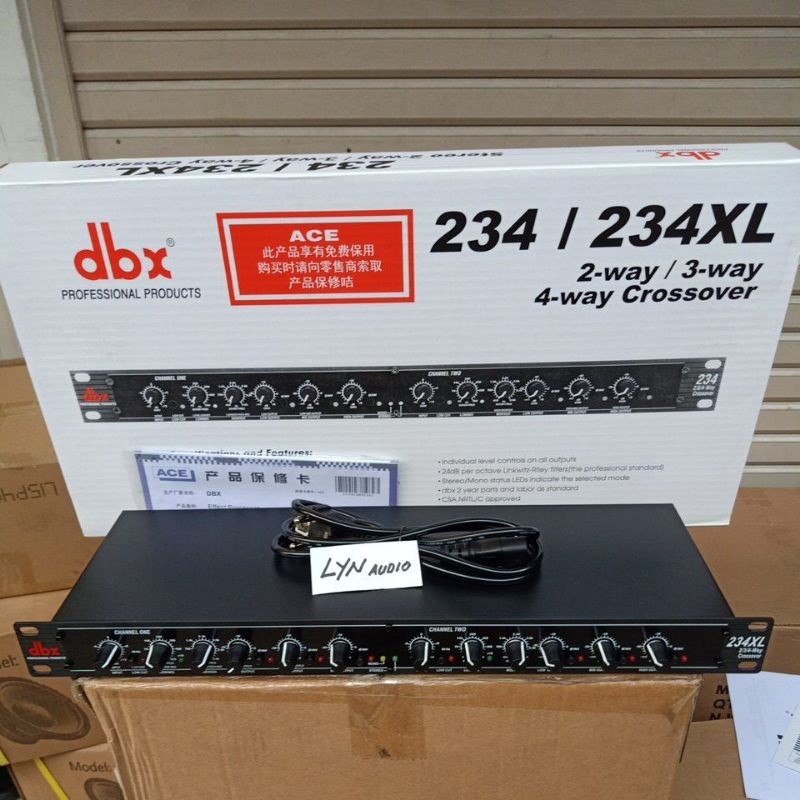 CROSSOVER DBX 234XL 2/3/4 WAY DBX 234 XL