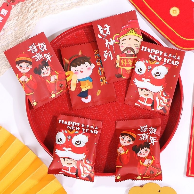 

Plastik Cookies Imlek Plastik Kue Kering Imlek Small (10PCS) / Madame Packaging