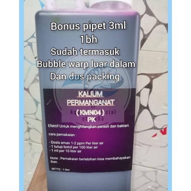 Obat ikan cair pk kalium permanganat / obat ikan / obat ikan kalium permanganat / obat pk / obat kal
