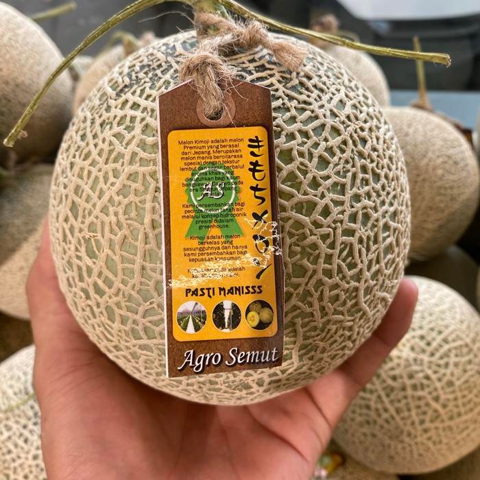 

Melon kimoji lembut manis/ buah melon manis kimoji daging hijau 1,4 kg