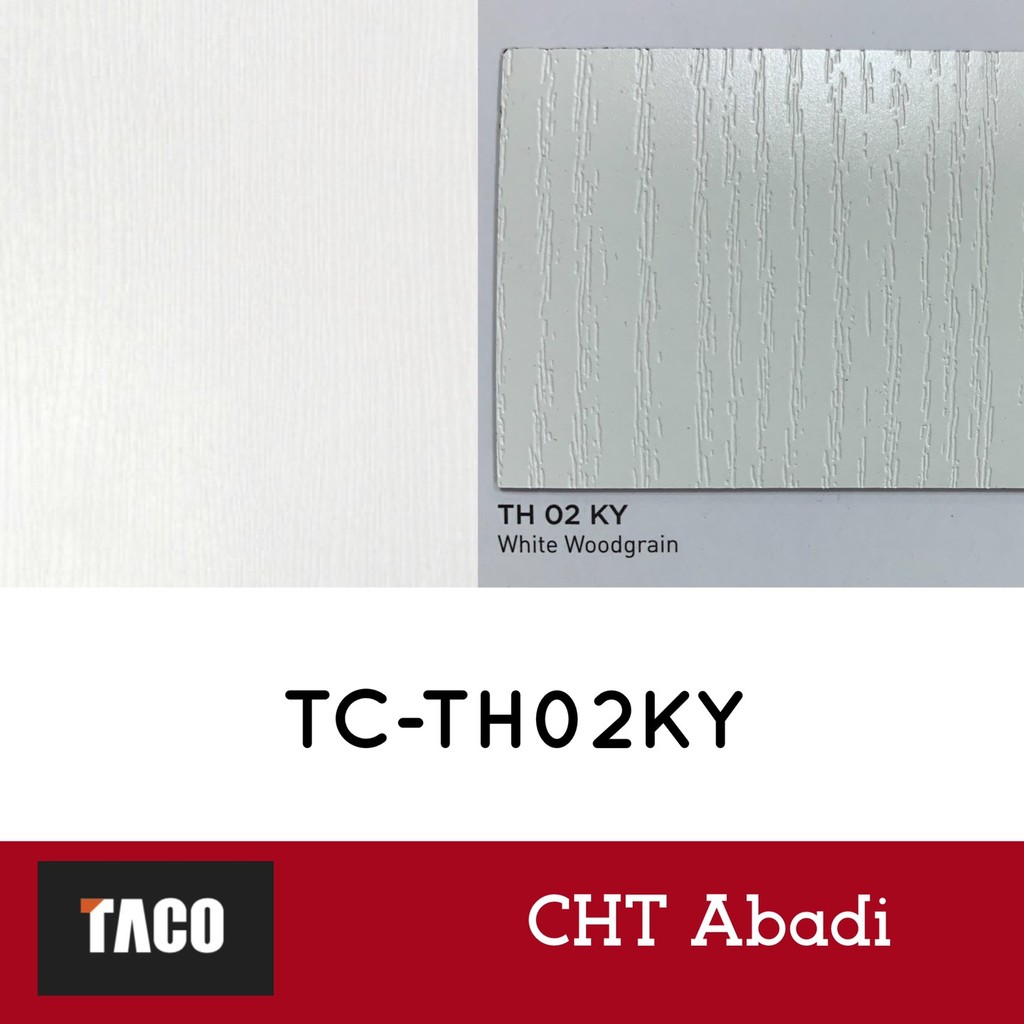 TACO HPL White Woodgrain TH 02 KY