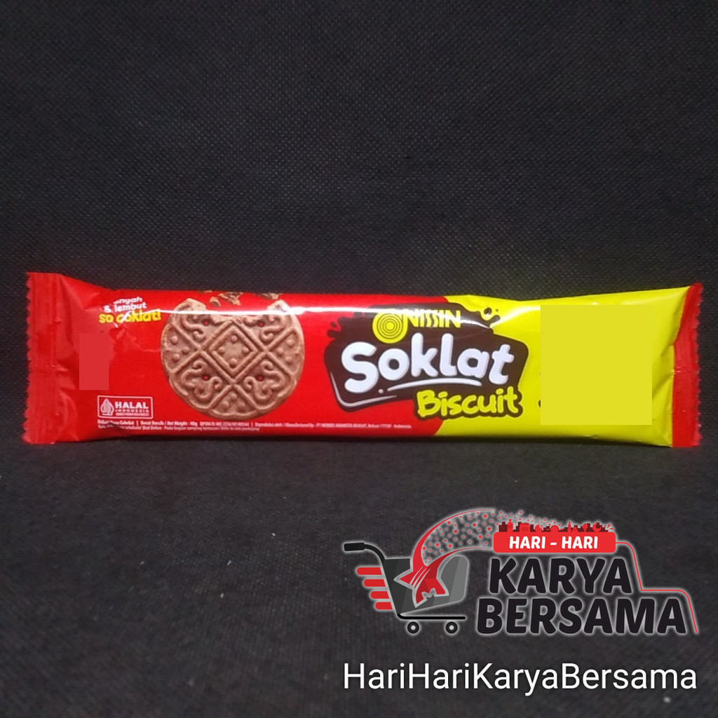 

MAKANAN RINGAN NISSIN SOKLAT BISKUIT BISCUIT 40GR