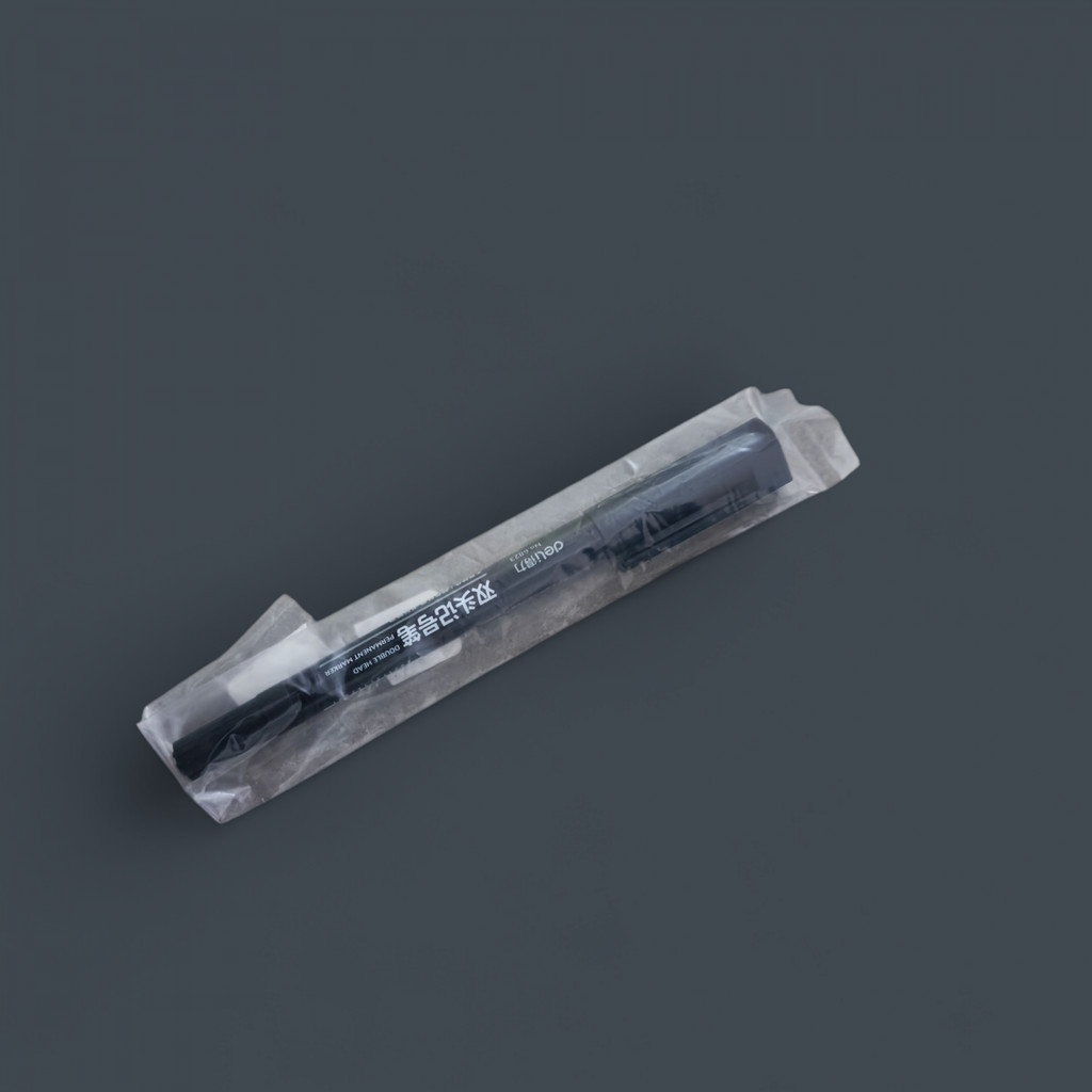 

TAMSTRE Deli Pena Permanen Dual Head Tip Marker Pens Waterproof - 6823