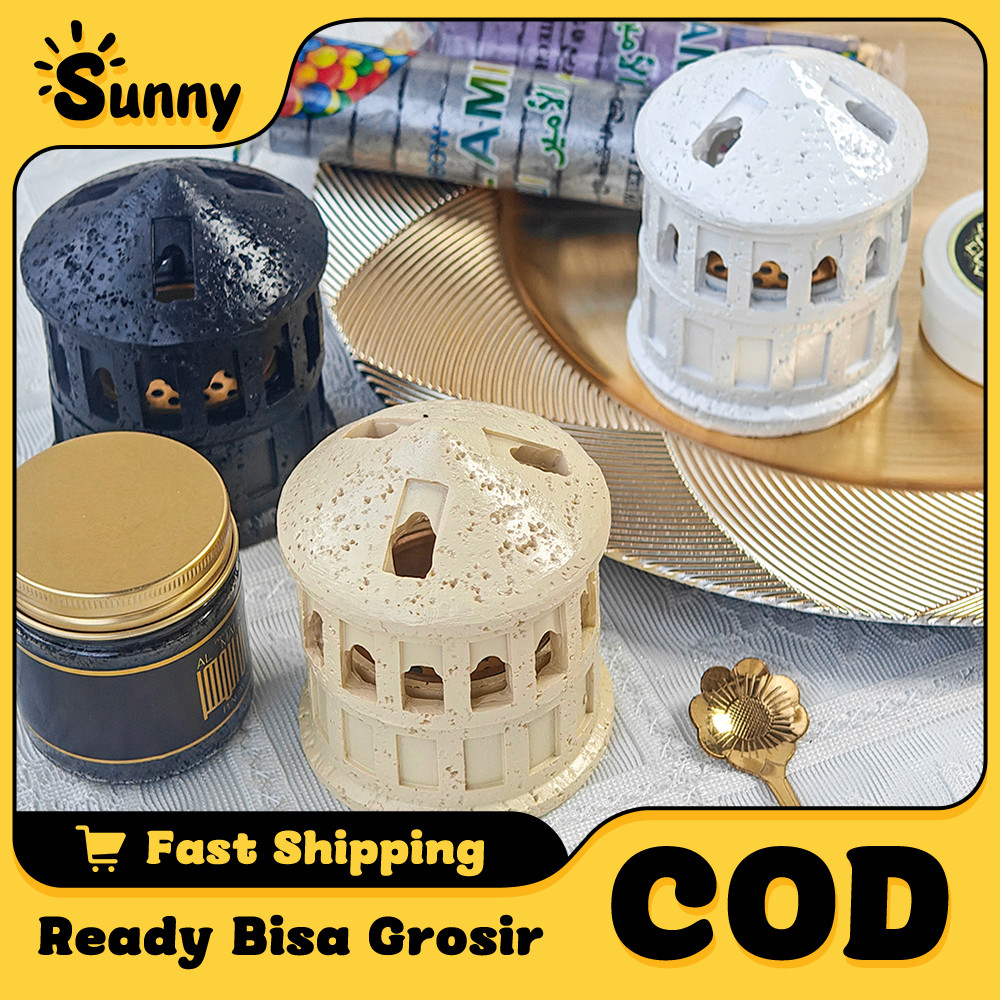 Tempat Bakar Dupa Tekstur rustik Elegan Bentuk kerucut Tempat  Bakar Bukhur Gaya arsitektur Yunani k